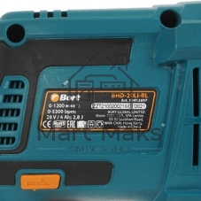 Перфоратор Bort BHD-20Li-SR, SDS-plus, 18 В, 2.2 Дж, от аккумулятора