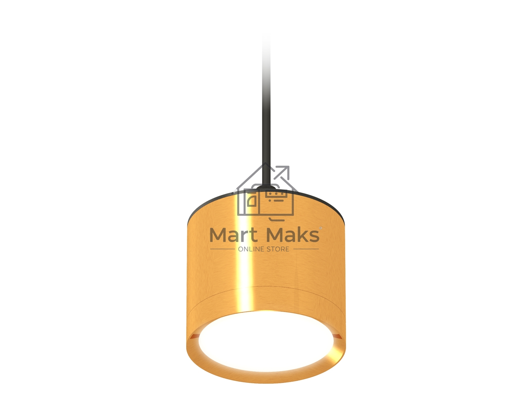 Светильник Ambrella Light XP8121012 PYG/SBK золото желтое полированное/черный песок GX53 (A2333, C8121, N8124)