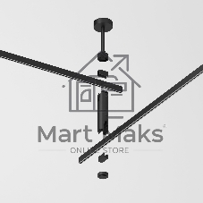 Декоративная стойка двойная h184mm SMALL Esthetic Magnetic 85144/00