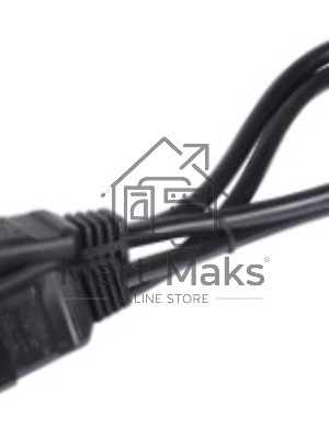 Кабель электропитания ITK PDU 3х1,5 2М с разъемами С13-C14 Кабель электропитания PDU 3х1,5 2М с разъемами С13-C14