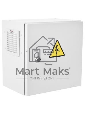 Шкаф ЭКОНОМ уличный всепогодный настенный укомплектованный (В500 Ш500 Г300), комплектация T1-IP54