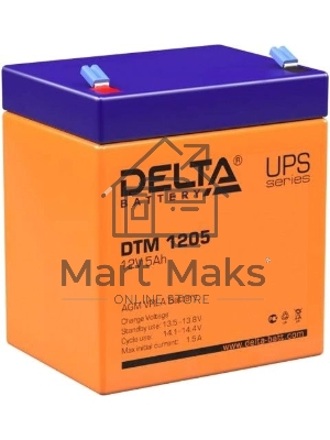 Батарея Delta DTM 1205 (12V, 5Ah)