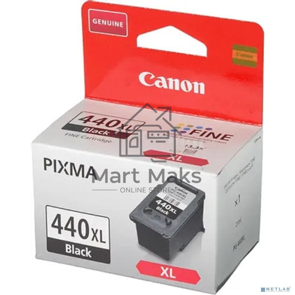 Картридж струйный Canon PG-440XL 5216B001 черный для Canon MG2140/3140