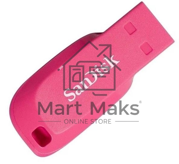 Флешка USB R/W R/W 16GB SanDisk CZ50 Cruzer Blade, USB 2.0, Pink