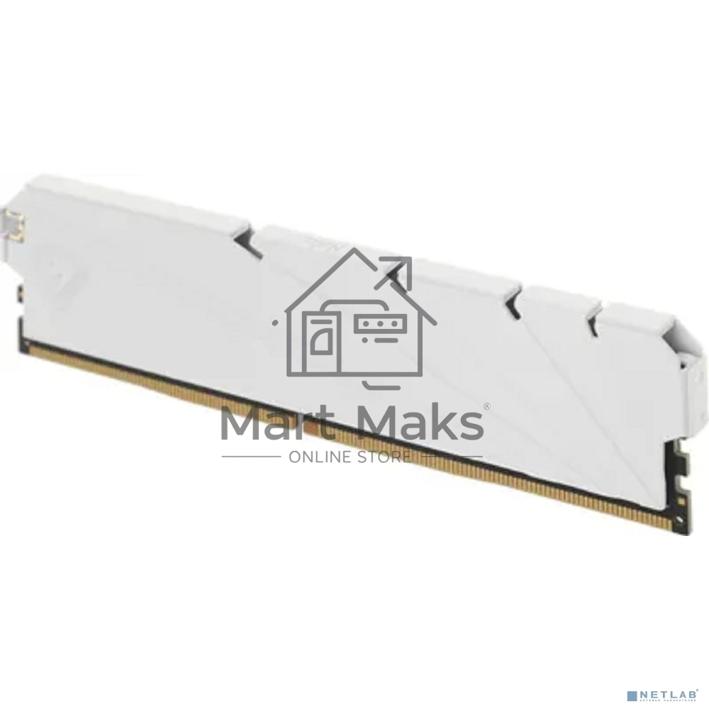 Оперативная память NETAC, DDR4, 8GB (1x8GB), 3200MHz, CL16, DIMM, с радиатором, белый