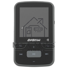 Плеер Hi-Fi Flash Digma Z4 BT 16Gb черный/1.5
