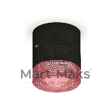 Светильник Ambrella Light XS7402012 SBK/PI черный песок/розовый MR16 GU5.3 (C7402, N7193)