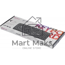 Клавиатура проводная Defender Office HB-910 RU, USB, черный