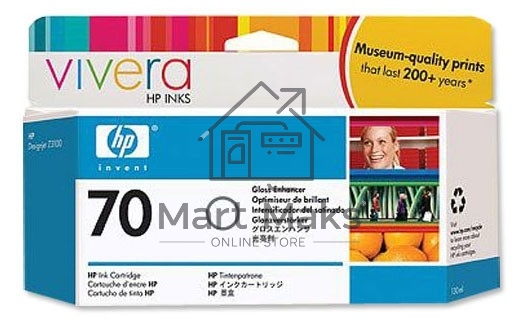 Картридж струйный HP №70 C9459A усилитель глянца для HP DJ Z2100/Z3100 (130мл)