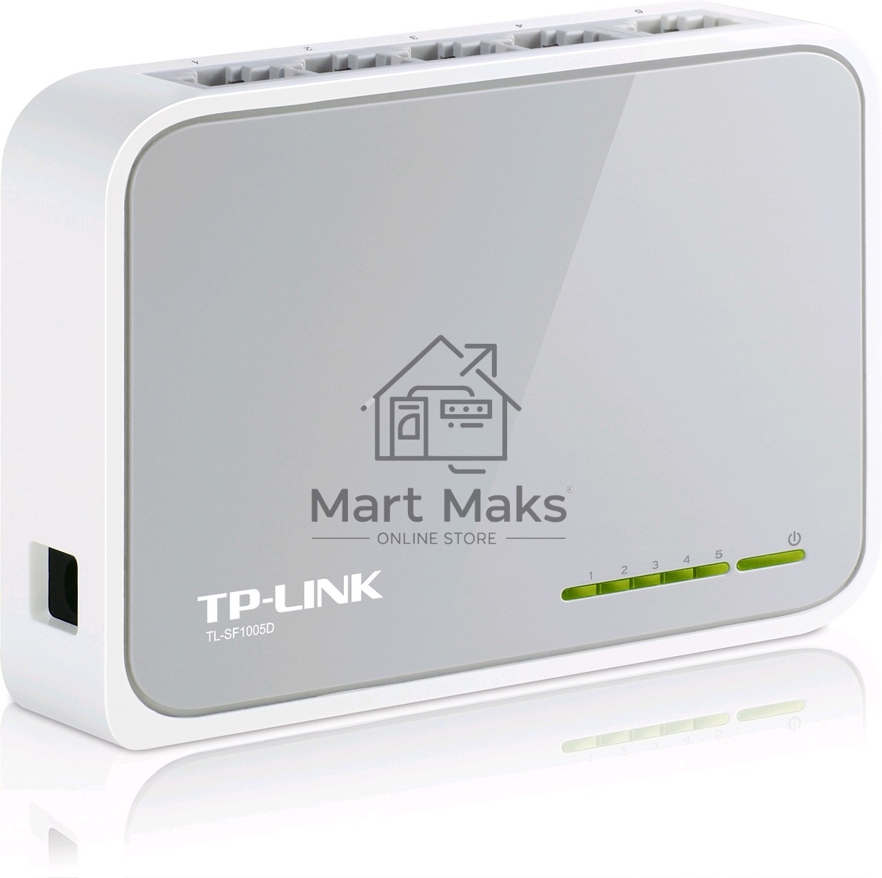 Коммутатор TP-Link SOHO TL-SF1005D Коммутатор 5-port 10/100M mini Desktop Switch, 5 10/100M RJ45 ports, Plastic case