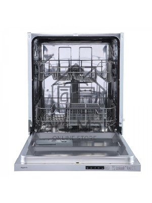 Встраиваемая посудомоечная машина Бирюса DWB-612/5, серебристый, 59.8 см, 12 компл., 49 дБ, класс A++