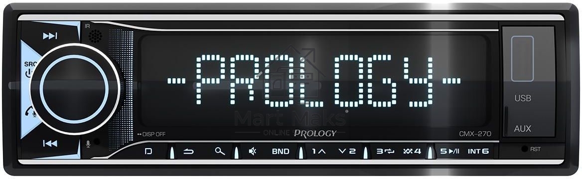 Автомагнитола Prology CMX-270 1DIN 4x55Вт