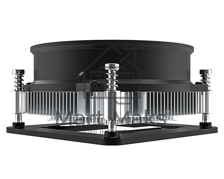 Кулер ID-COOLING DK-17 PWM серебристый/черный 92мм алюминий 2200rpm 26db 4-pin 65W 42мм
