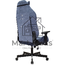 Кресло Knight N1 Fabric синий, ткань, 120 кг, механизм качания
