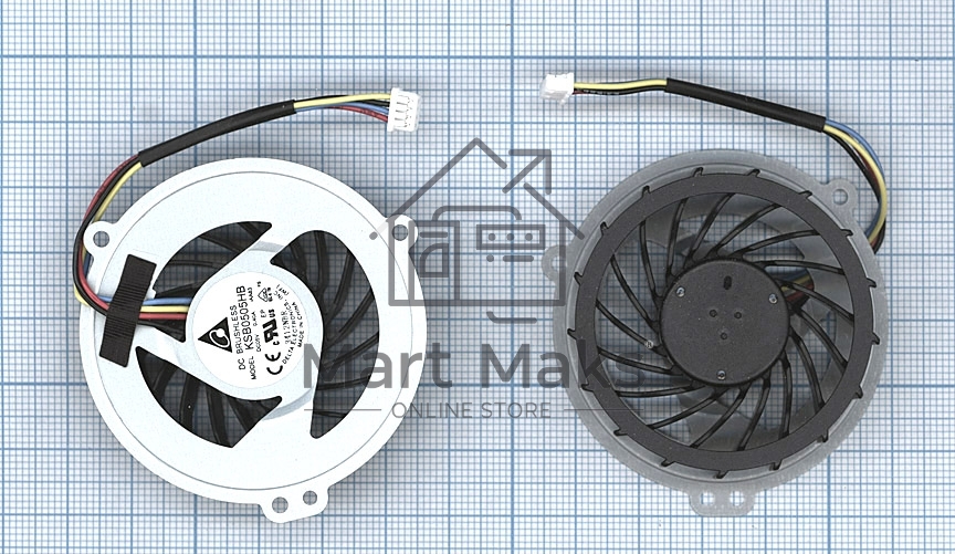 Вентилятор (кулер) для ноутбука Asus A40D A42D K42D R42 X42D AMD VER-1