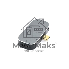 Адаптер Type-C на Mini DisplayPort + USB + PD