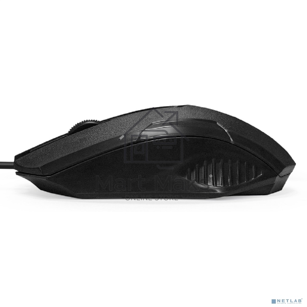 Мышь проводная ExeGate SH-9025L OEM черный, 1000 dpi, USB, кнопки - 3