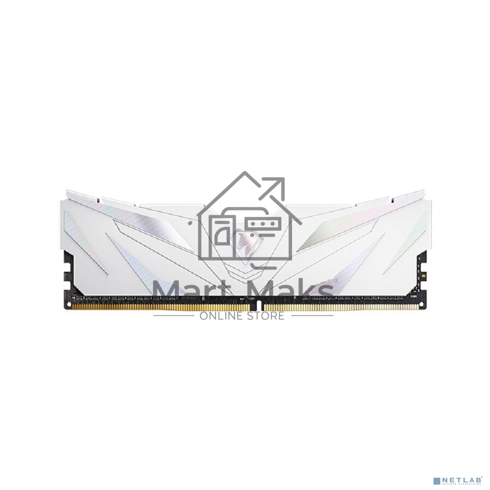 Оперативная память NETAC, DDR4, 8GB (1x8GB), 3600MHz, CL18, DIMM, с радиатором, белый