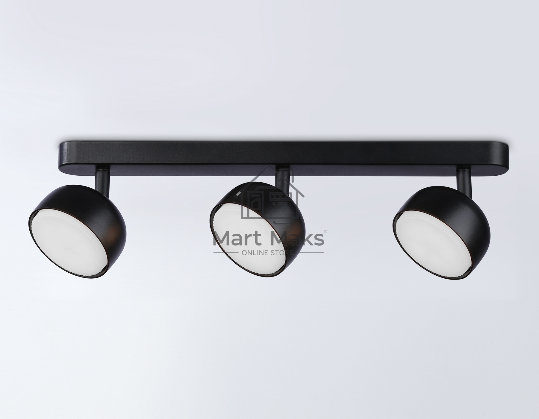 Светильник Ambrella light TN71018/3 BK черный GX53/3 max 12W 400*80*90