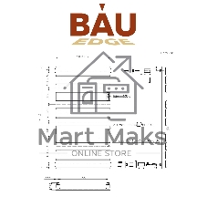 Полотенцесушитель дизайнерский электрический BAU Spectrum Gun Grey 94х50, подключение справа, темно-