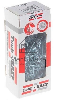 Саморез для тонкого метал. листа 4.2х32 (уп.200шт) коробка Tech-Krep 102142