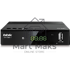 Ресивер DVB-T2 BBK SMP026HDT2 черный