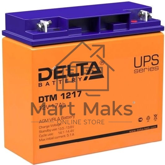 Батарея Delta DTM 1217 (12V, 17Ah)