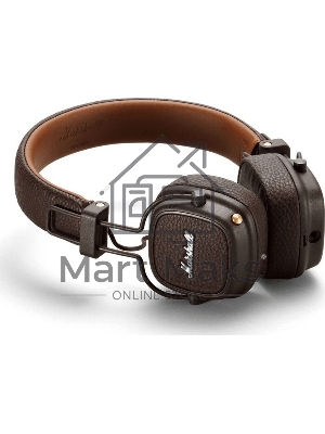 Наушники накладные беспроводные Marshall MAJOR IV коричневые