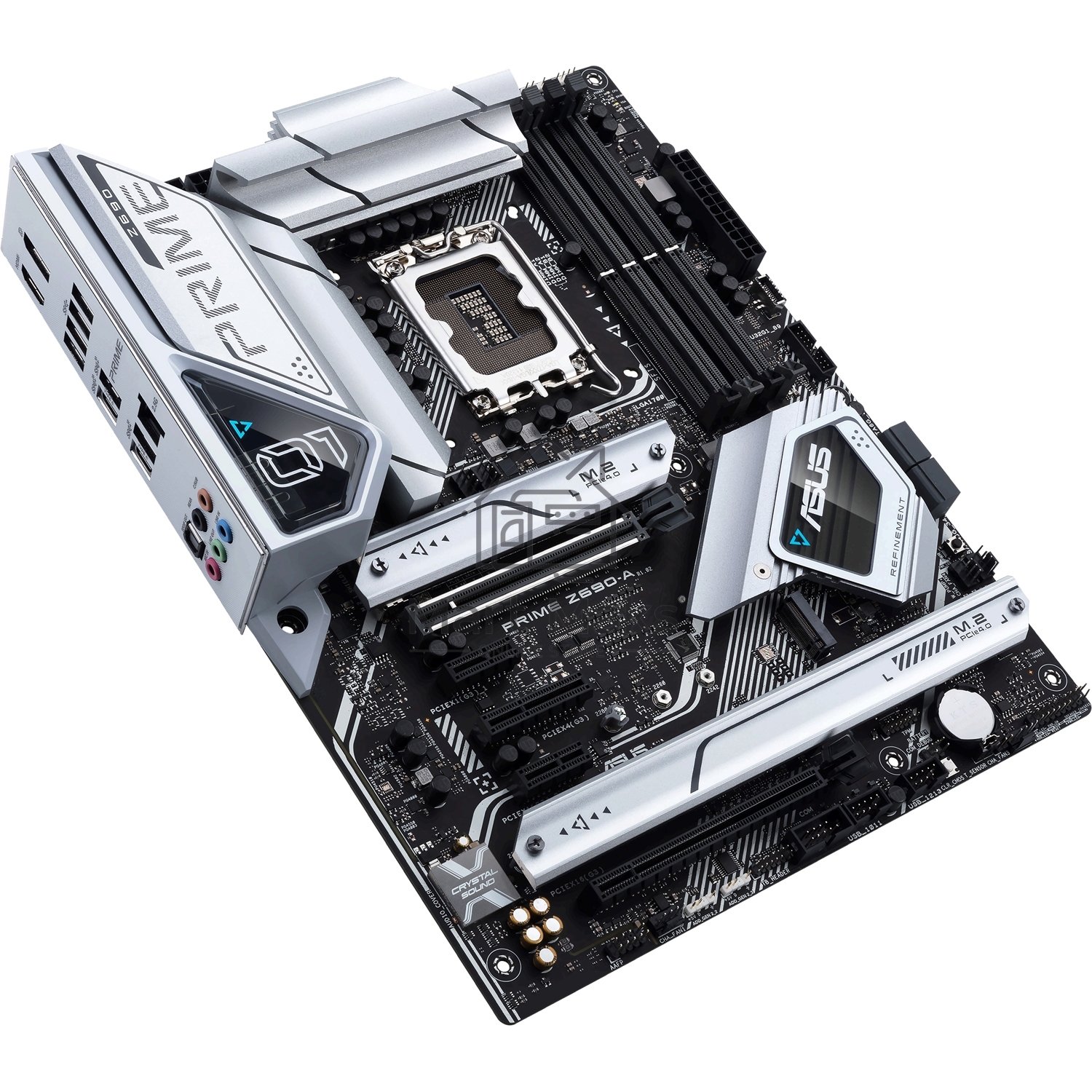 Материнская плата ASUS PRIME Z690-A, LGA1700, Z690, 4*DDR5, HDMI+DP, CrossFireX, SATA3 + RAID, Audio, Gb LAN, USB 3.2, COM*1 header (w/o cable), ATX ; 90MB18L0-M0EAY0