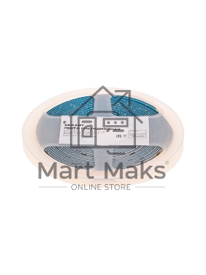 Лента светодиодная 24В, COB 8Вт/м, 320 LED/м, 3000K, 8мм, 5м, IP20 Rexant