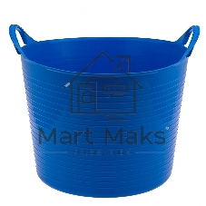 Ведро Сибртех гибкое сверхпрочное 40 л, синее