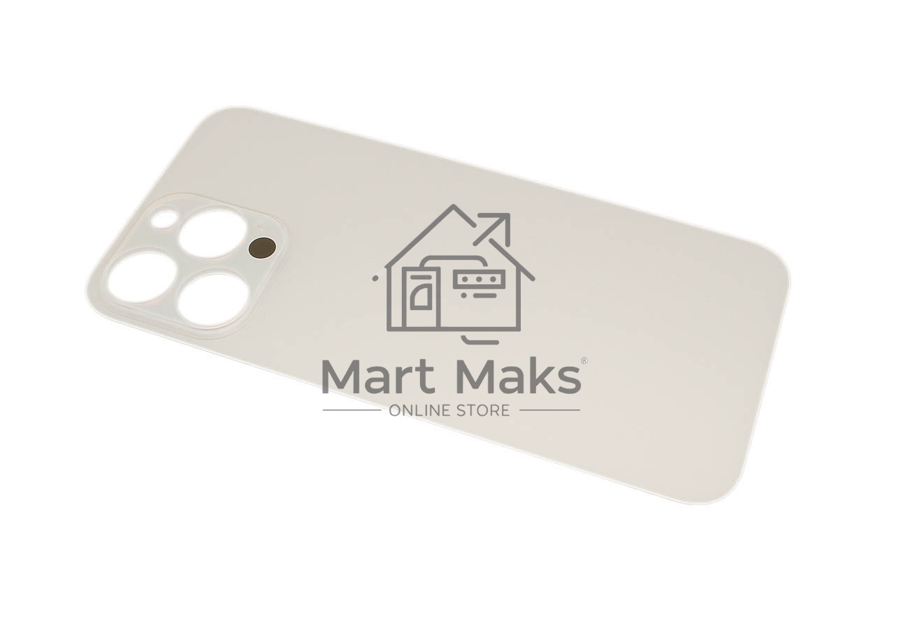 Задняя крышка (стекло) для Apple iPhone 14 Pro Max золотая