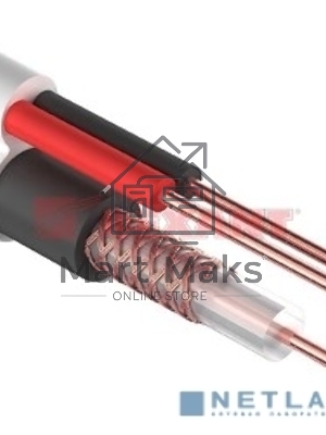 Кабель ККСВ-В+2х0,5 мм (бухта 305 м) белый Rexant