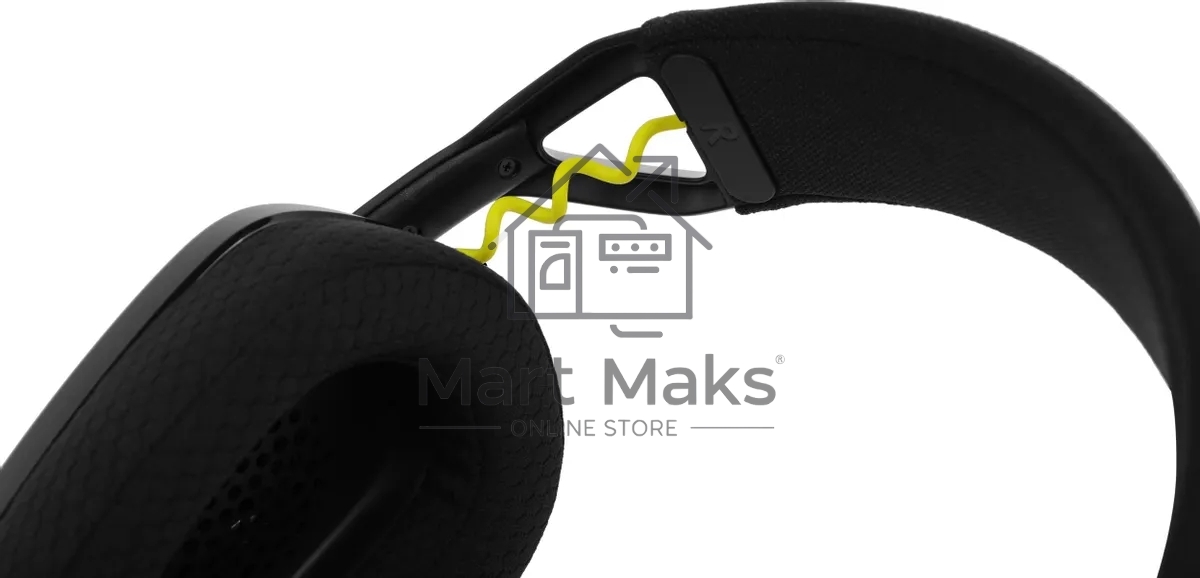 Наушники с микрофоном Logitech G435 Lightspeed черный/желтый мониторные BT/Radio оголовье (981-001052)