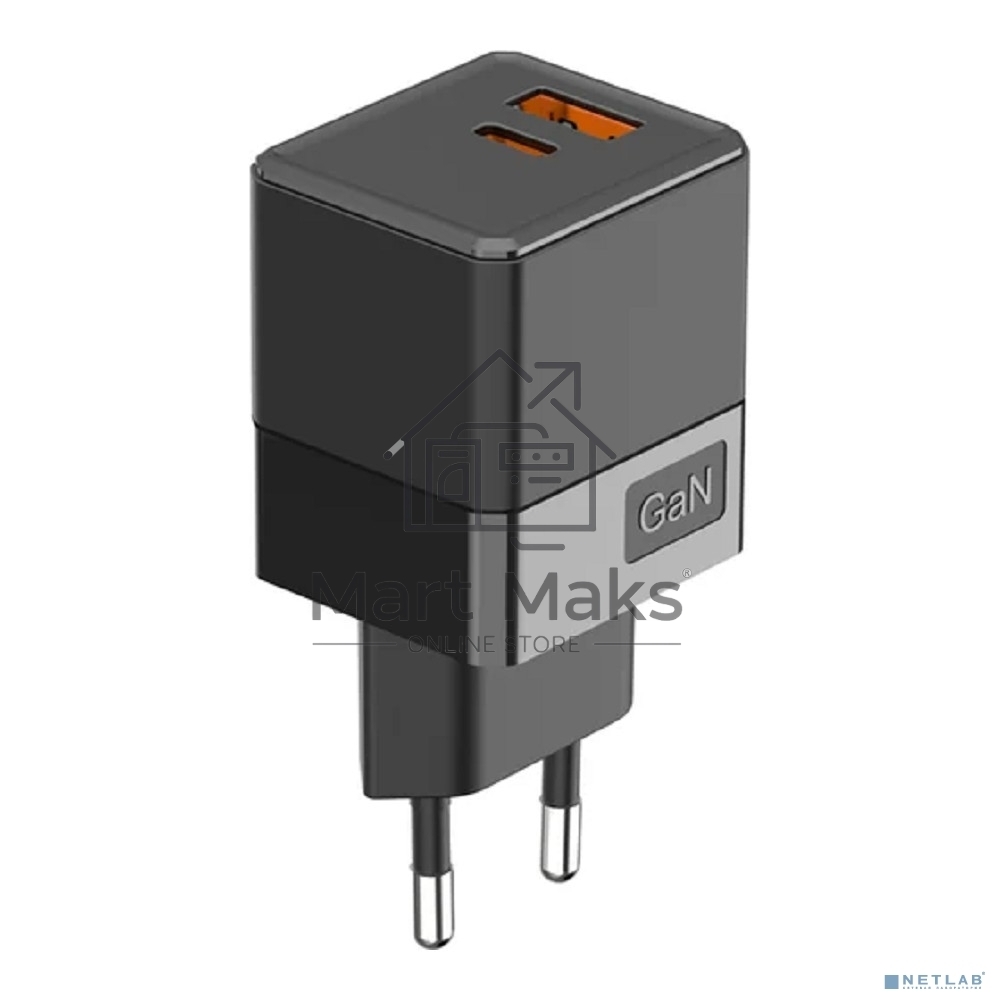 Сетевое зарядное устройство Rexant с двумя портами USB-A и USB-C, 35Вт