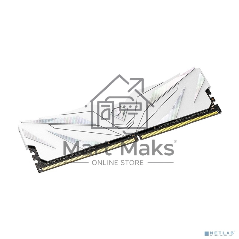 Оперативная память NETAC, DDR4, 8GB (1x8GB), 3600MHz, CL18, DIMM, с радиатором, белый