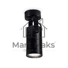 Накладной поворотный спот Ambrella light TA1303 BK черный GU10 max 12W 100*55*165