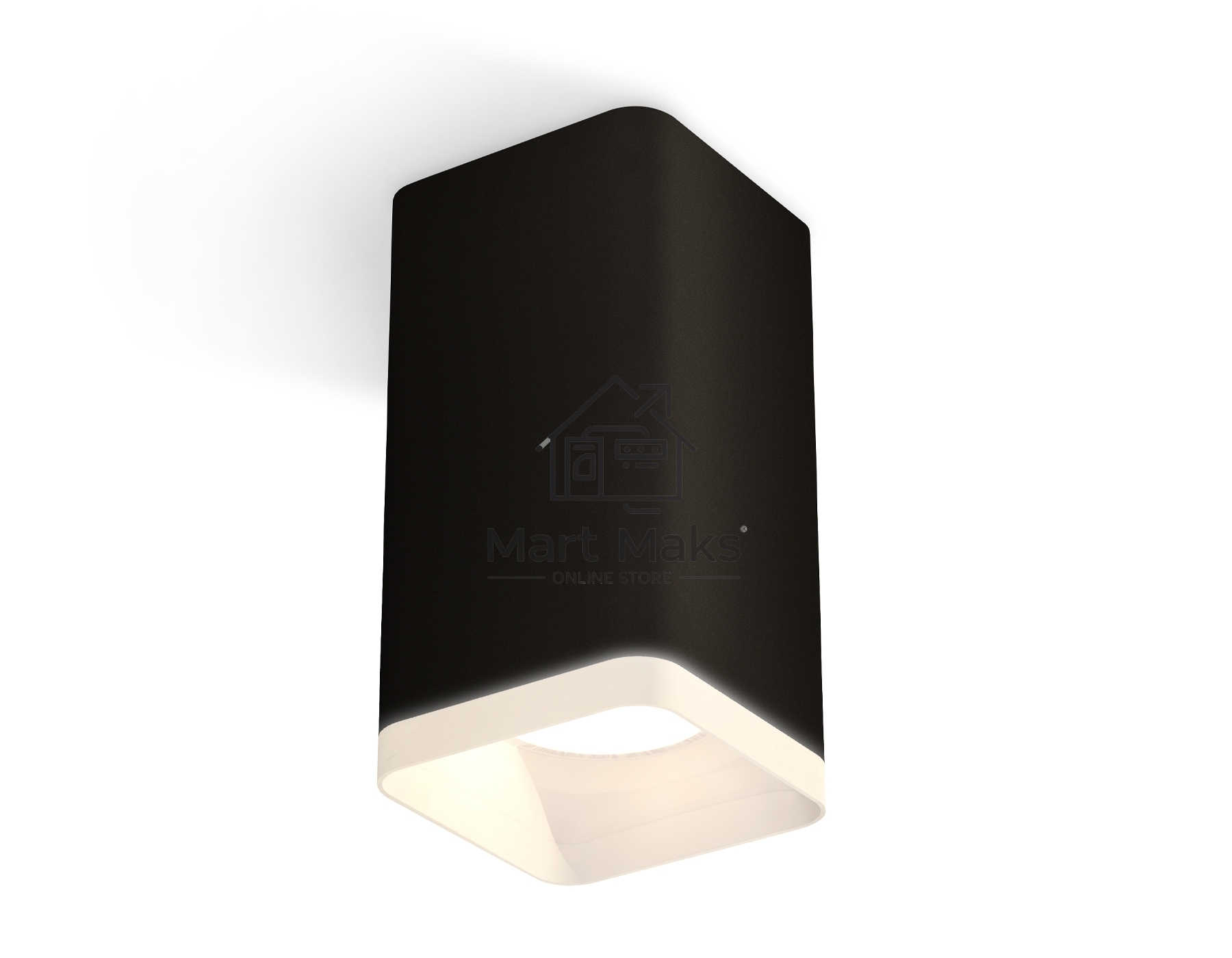 Светильник Ambrella Light XS7821021 SBK/FR черный песок/белый матовый MR16 GU5.3 (C7821, N7755)