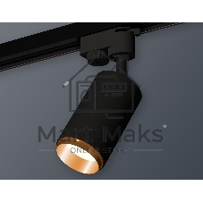 Светильник Ambrella light XT6323044 SBK/PYG черный песок/золото желтое полированное MR16 GU5.3 (A2521, C6323, N6124)