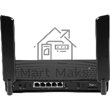 Wi-Fi маршрутизатор Mikrotik C53UiG+5HPaxD2HPaxD Hap ax3, 4*1Gbit, 1*2.5Gbit, 2.4/5Ghz, AX1800,