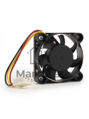 Вентилятор для корпуса Gembird D40BM-12A черный, 40 мм, 4000 об/мин, 30 дБ, 3 pin