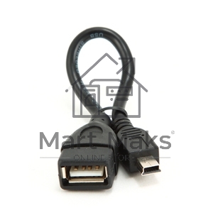 Кабель Gembird/Cablexpert A-OTG-AFBM-002 AF/Mini-BM, 0.15м, пакет