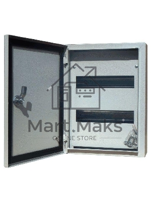 Корпус металлический навесной 400х300х120 24мод. IP54 ЩРН-24 DEKraft 30251DEK