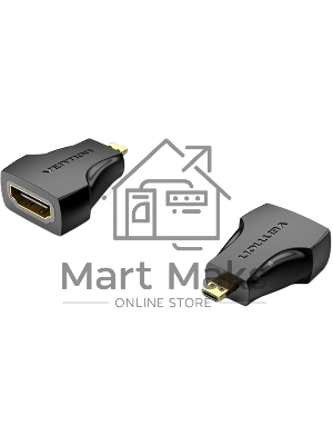 Адаптер-переходник Vention HDMI 19F/micro HDMI 19M
