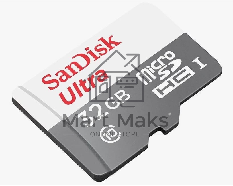 Флеш карта microSD 32GB SanDisk microSDHC Class 10 Ultra UHS-I 100MB/s