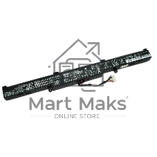 Аккумуляторная батарея для ноутбука Asus ROG GL752VW (A41N1501) 48Wh черный