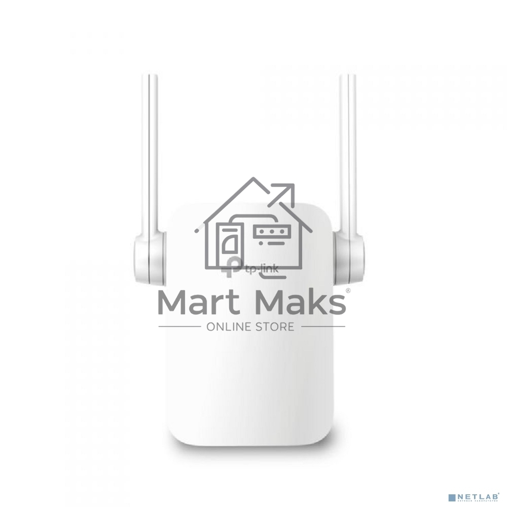 Усилитель TP-Link Wi-Fi AC750 Wi-Fi Range Extender, Wall Plugged,433Mbps at 5GHz + 300Mbps at 2.4GHz, 802.11ac/a/b/g/n, 1 10/100M LAN, WPS button, 2 fixed antennas поставляется без кабеля RJ-45