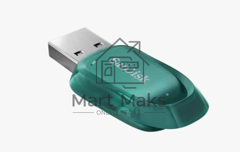 Флешка USB R/W R/W 512GB SanDisk CZ96 Ultra Eco, USB 3.2, Blue-Green