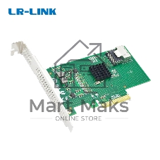 Переходник Lr-Link LRST9630-4IR PCIe x1 4-Port SATA3 RAID, MARVELL 88SE9230, 1* SFF-8087,RAID 0, 1, 10, JBOD
