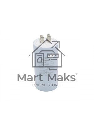 Конденсатор CBB60 60мкФ 450V (4 клеммы, крепление болтом) 304013